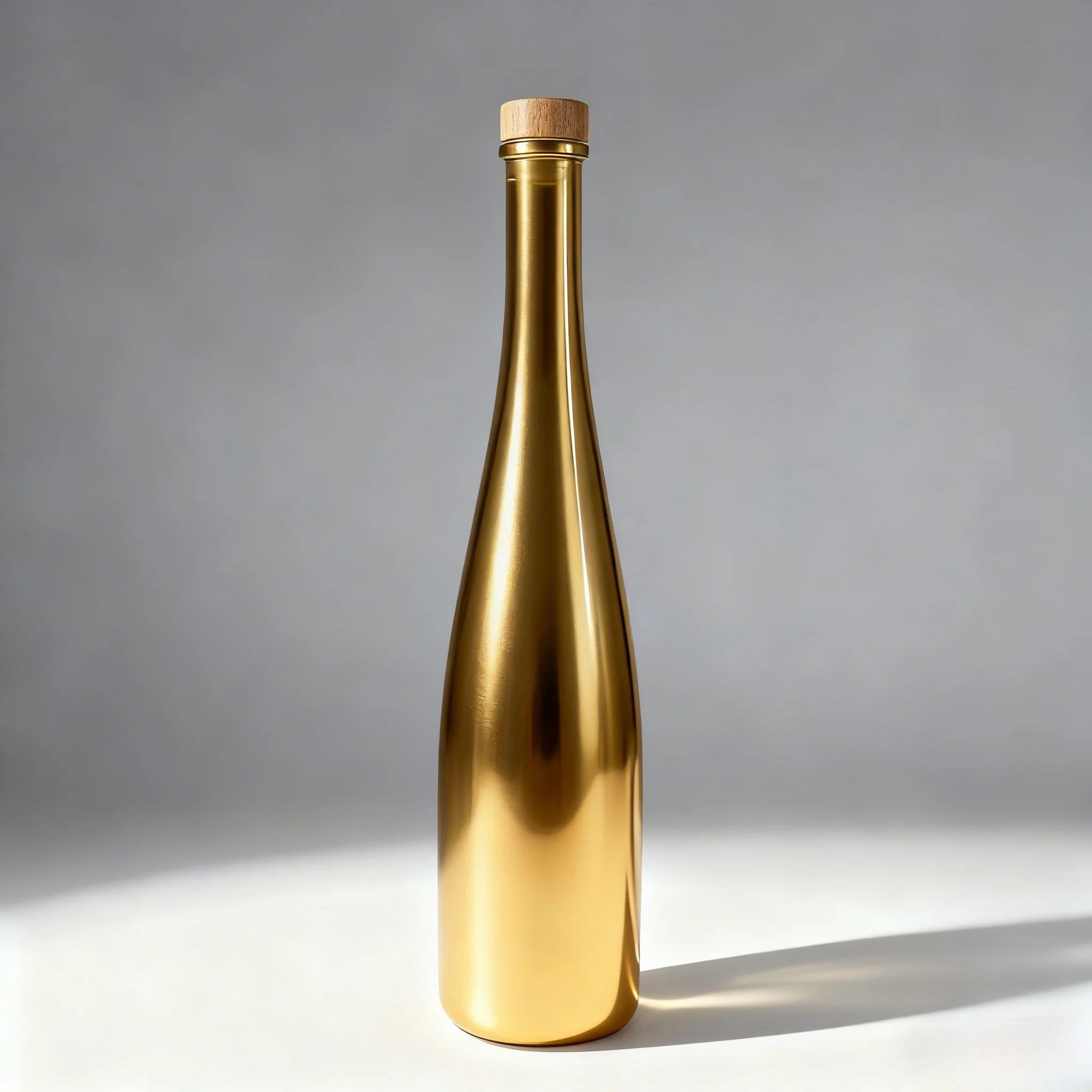 750ml Glass Tequila & Mezcal Bottle with Natural Cork Stopper 3