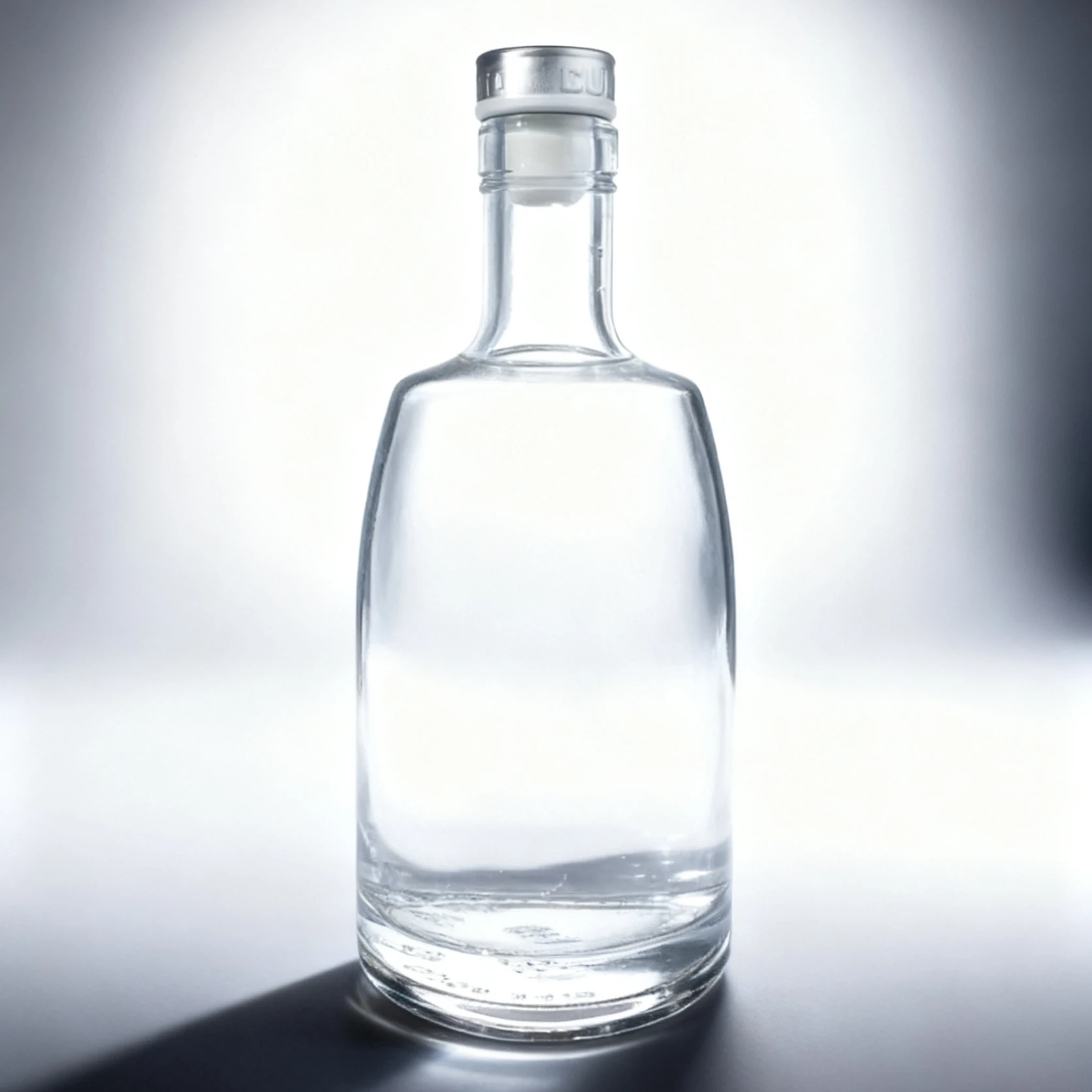 750ML Luxury Glass Spirit Bottle | GlassSpiritBottles.com