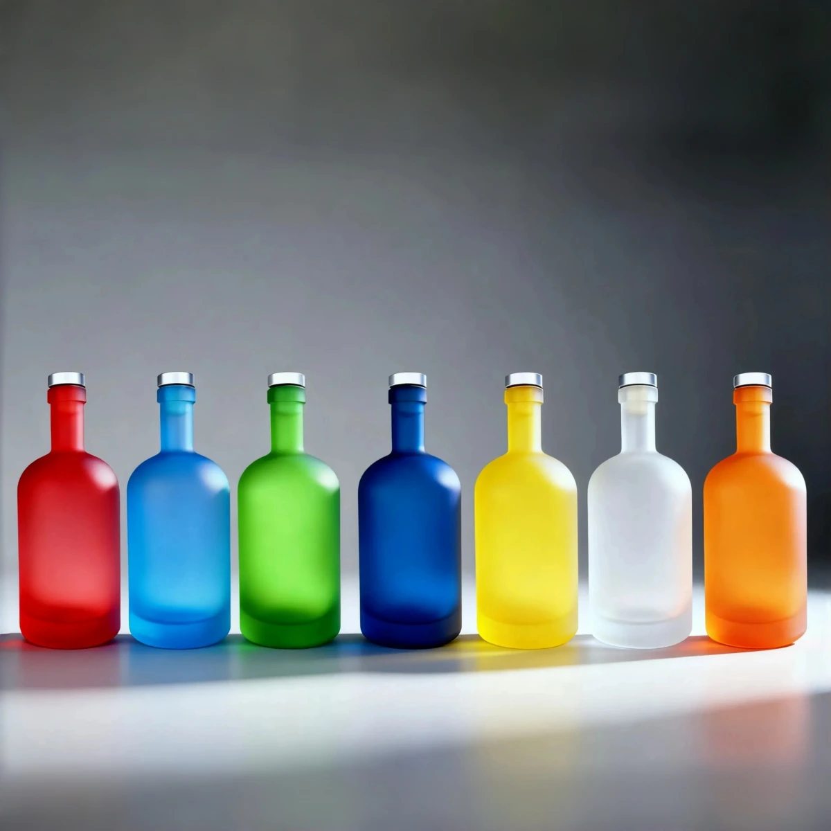 Garrafas Coloridas de Vidro - Fábrica e Atacado | Cores Exclusivas