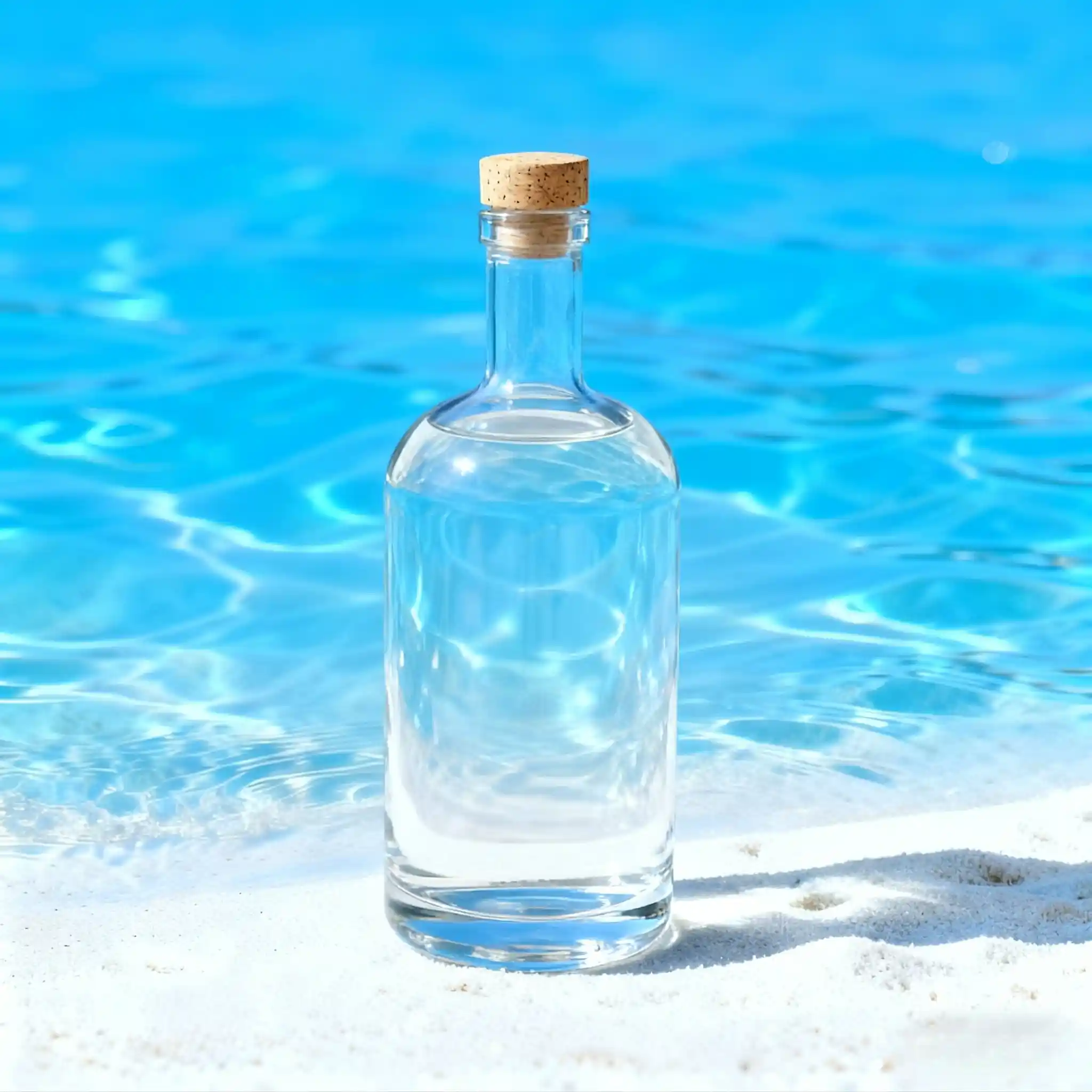 Garrafas de Vidro Transparente - Fábrica e Atacado | Brilho e Pureza