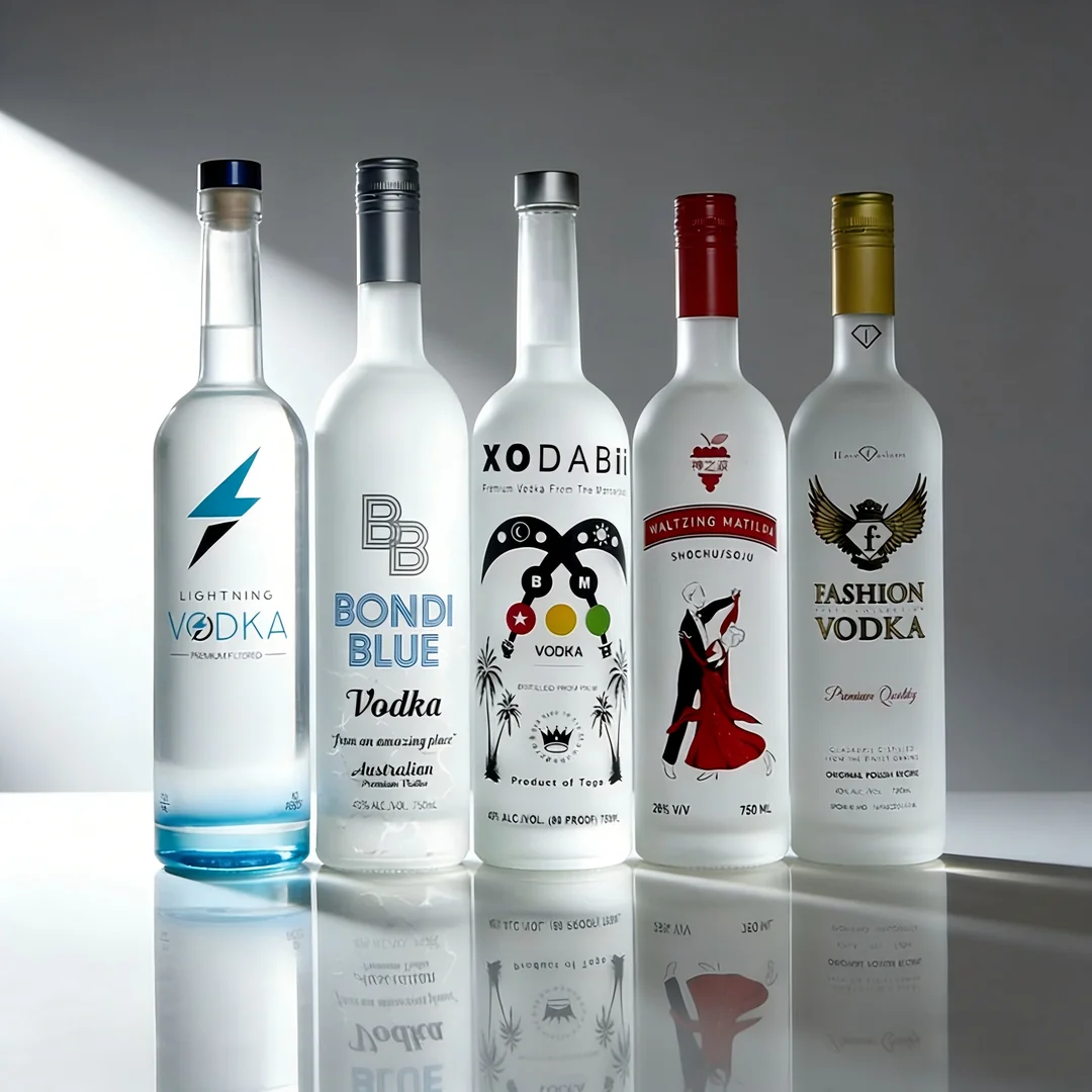 Frosted Glass Bottles Wholesale | Sandblasted Spirits Bottles – China