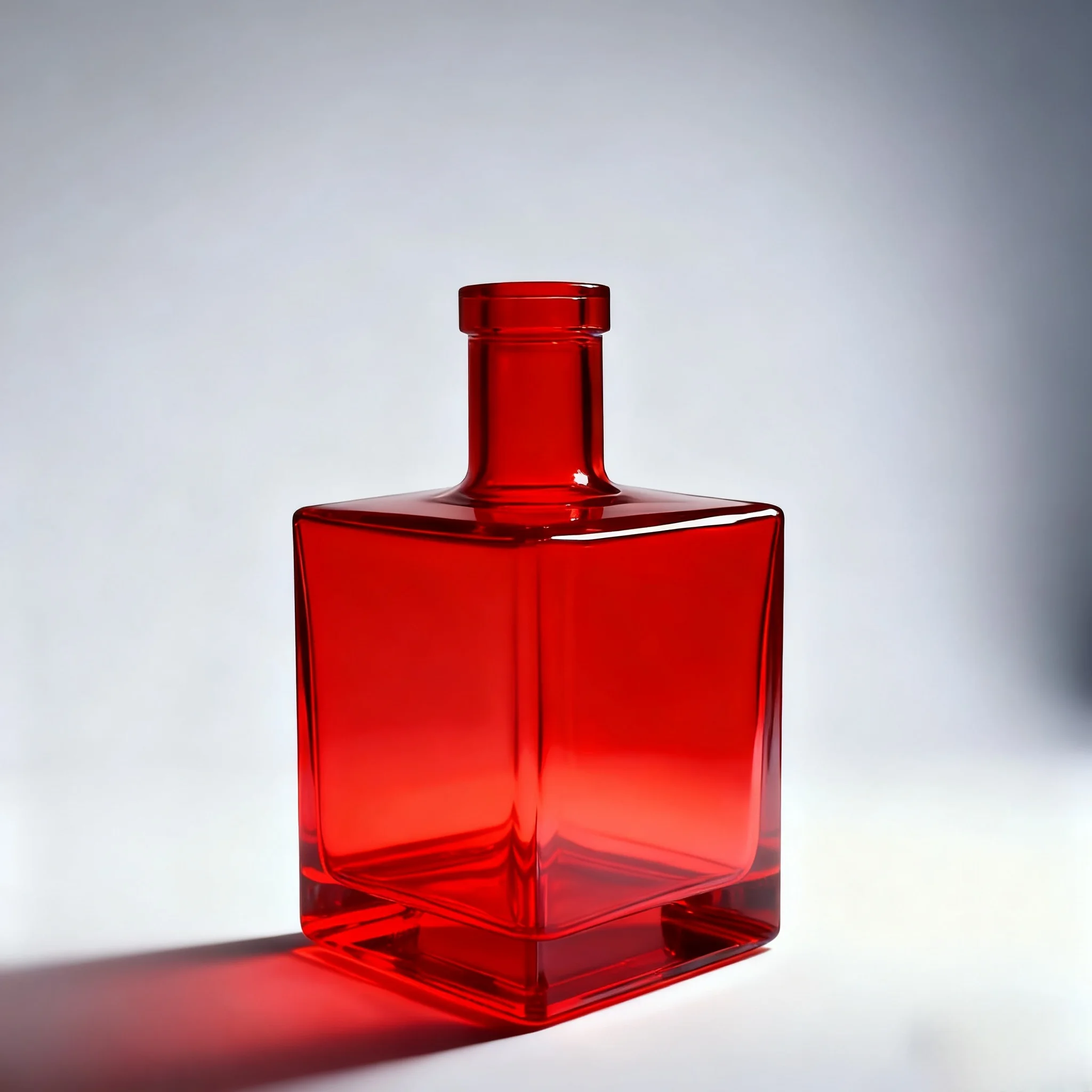 Cube Shape Glass Bottle For Sale | GlassSpiritBottles.com  2