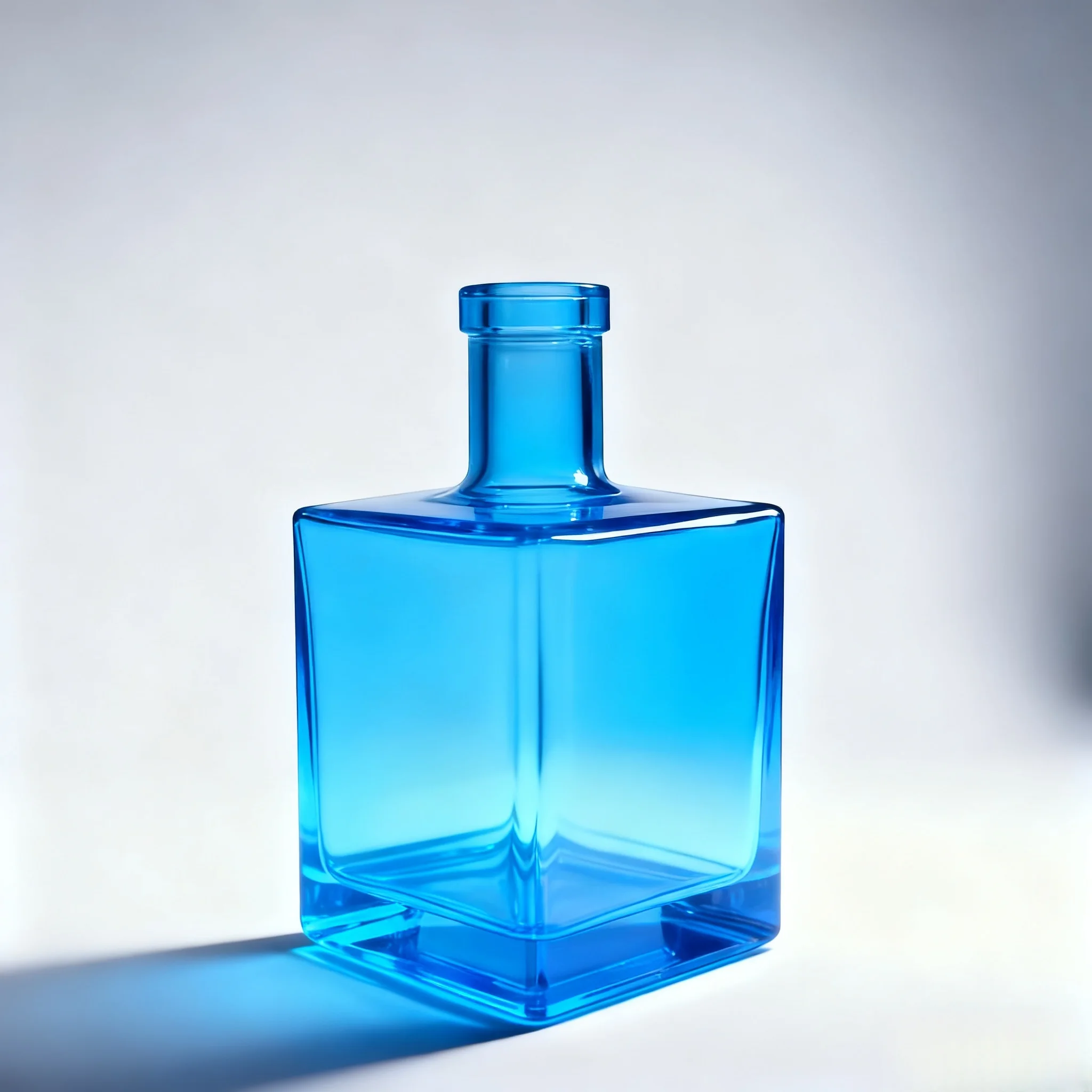 Cube Shape Glass Bottle For Sale | GlassSpiritBottles.com  3