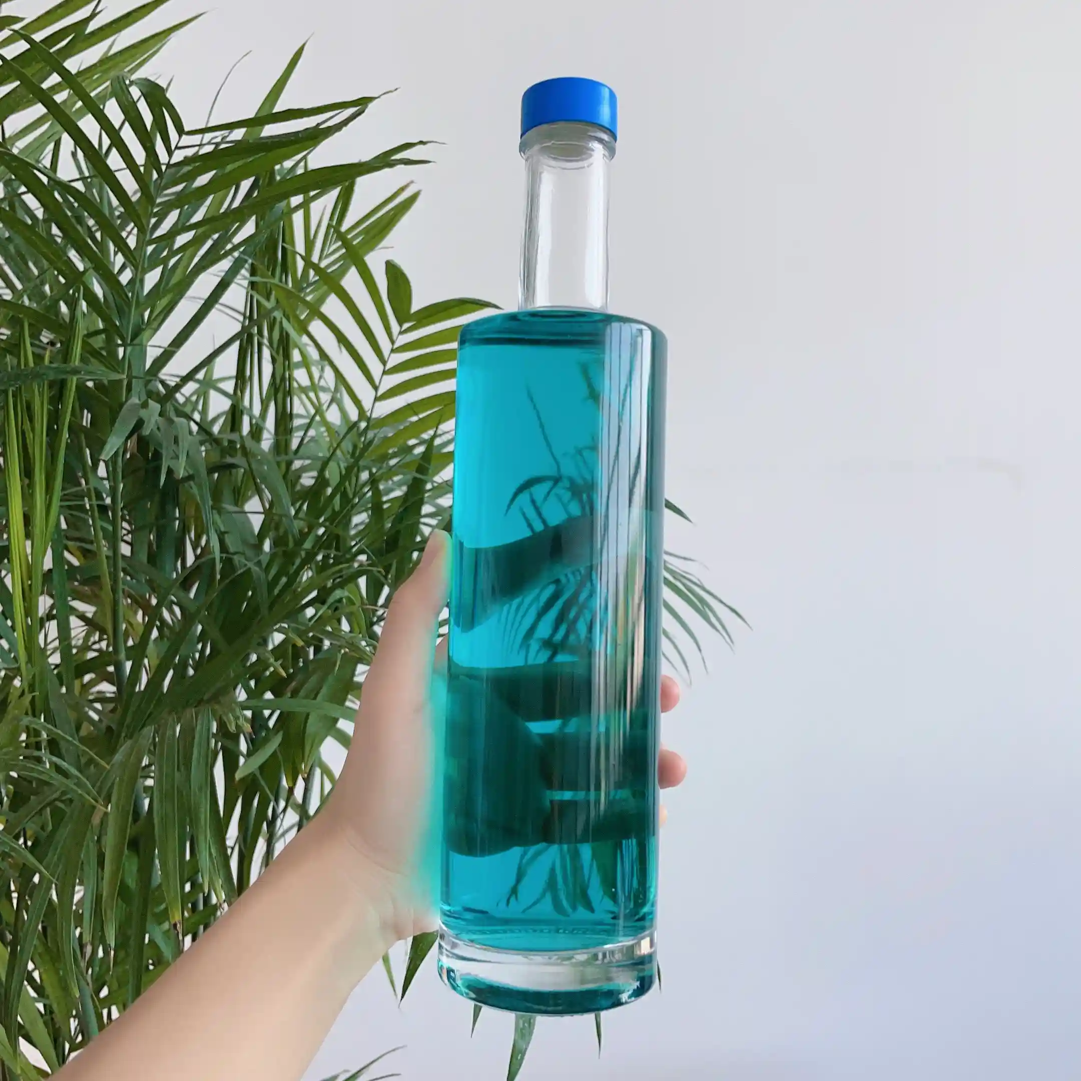 500ml, 700ml, 750ml Glass Liquor Bottles | For Whiskey, Gin, Vodka and More  2