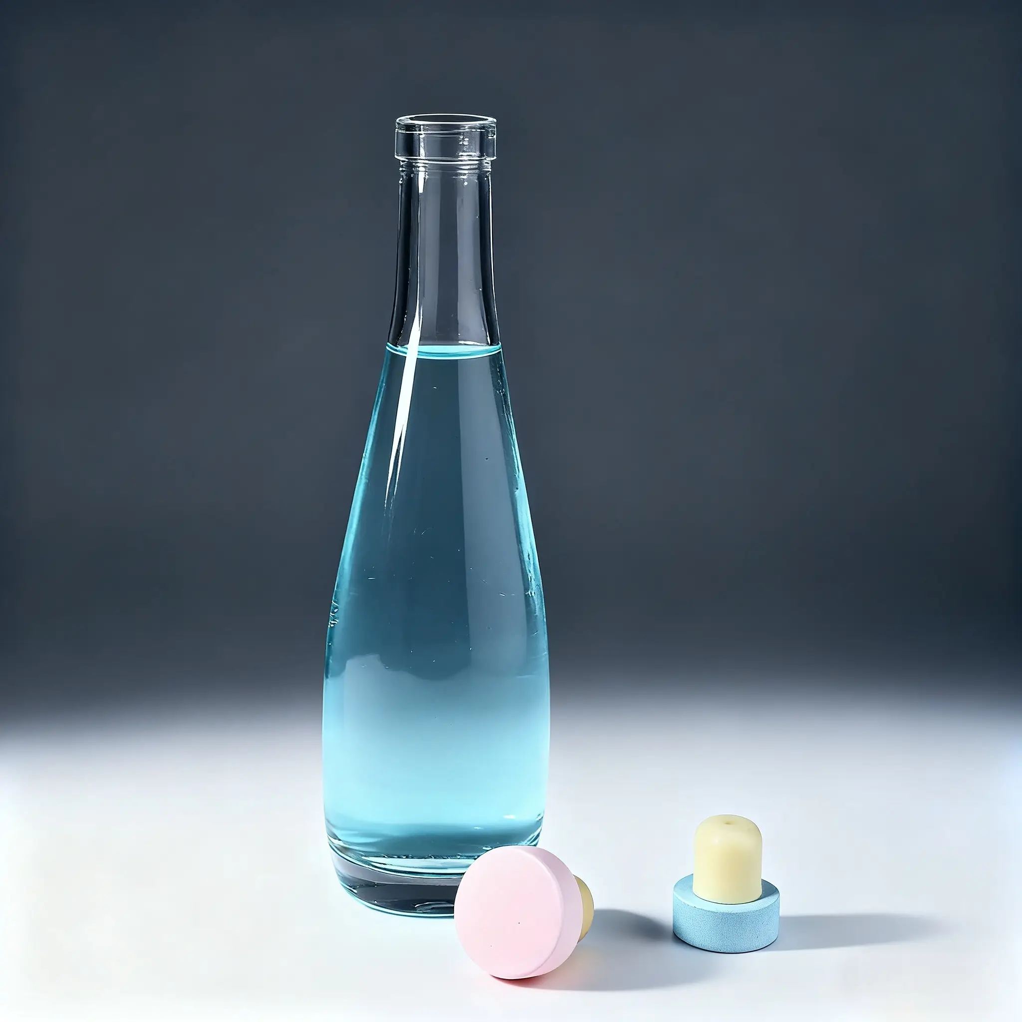 Waterdrop Glazen Flessen | Modern Design