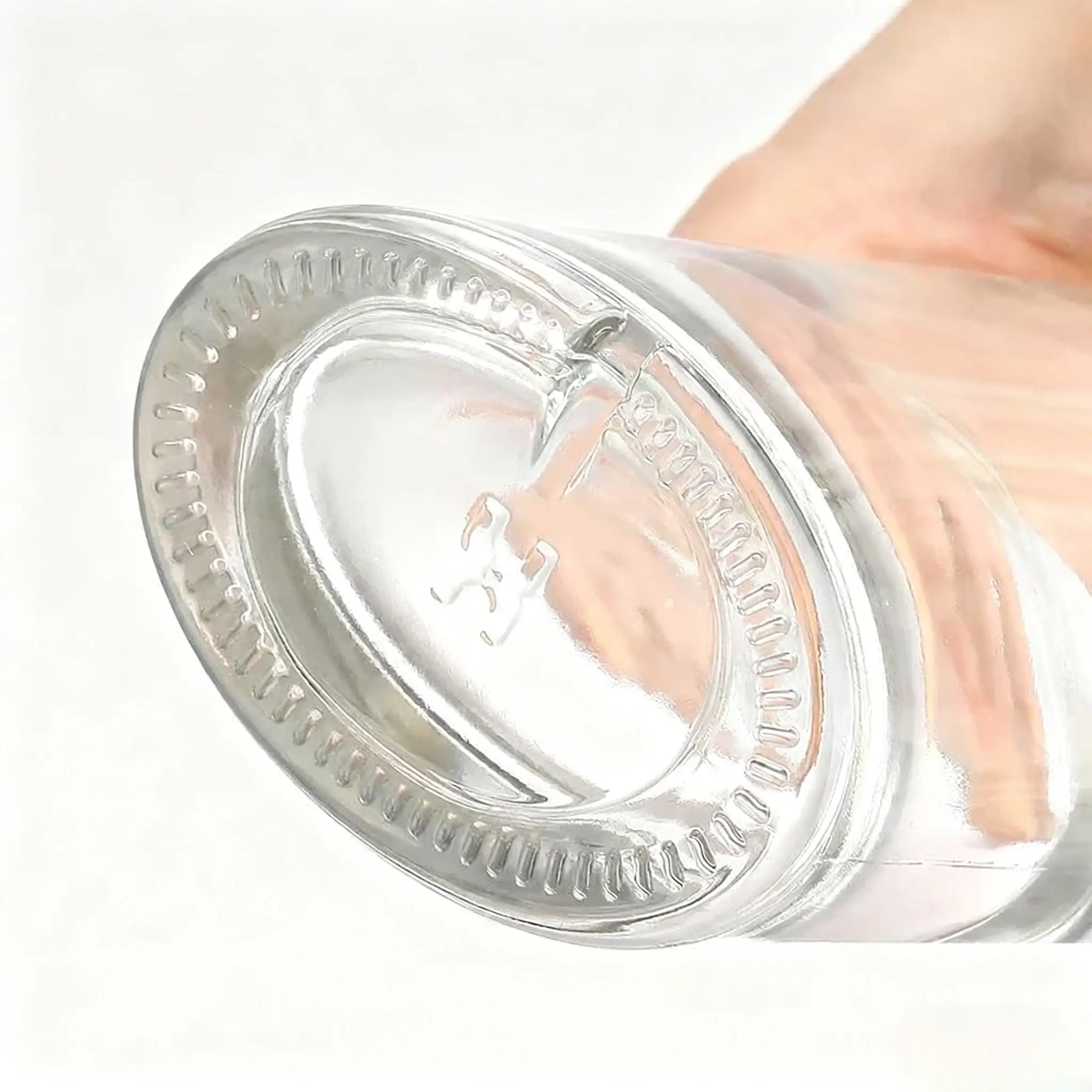 375ML 750ML Oval Shape Glass Bottle Wholesale | GlassSpiritBottles.com 2