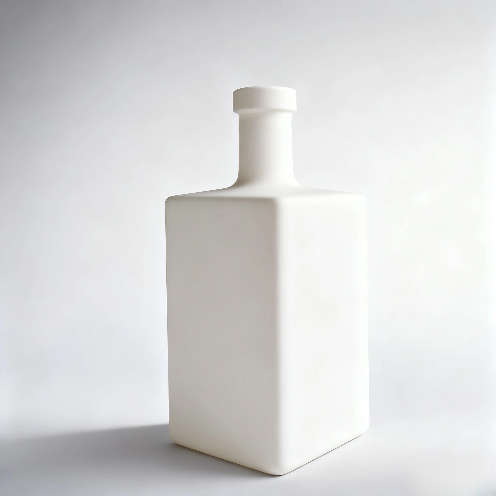 500ML 700ML Square Glass Bottle | GlassSpiritBottles.com 1