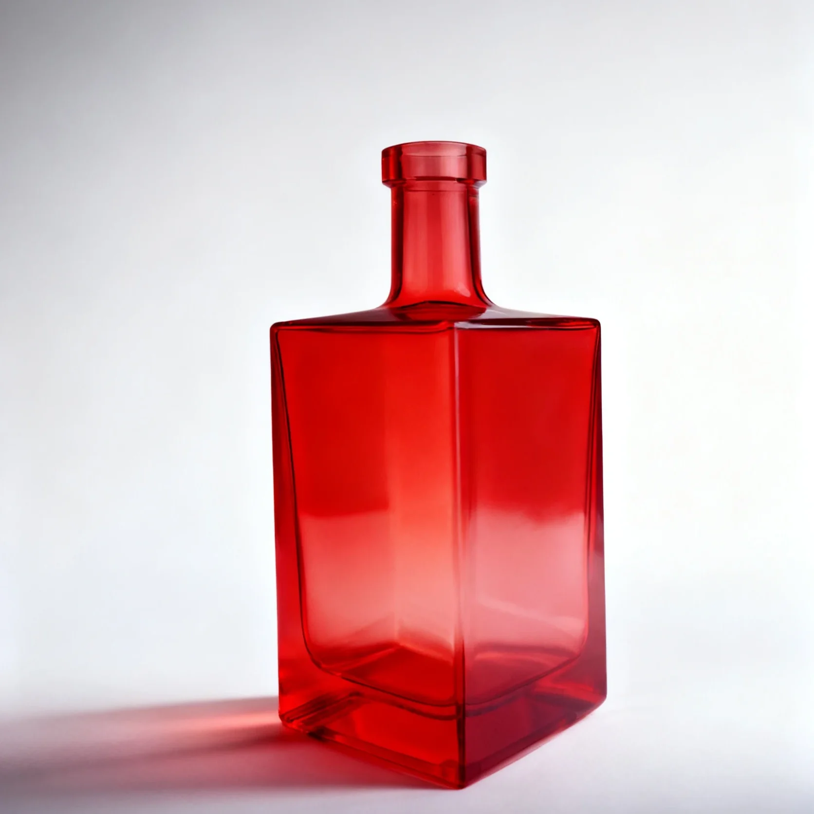 500ML 700ML Square Glass Bottle | GlassSpiritBottles.com 2