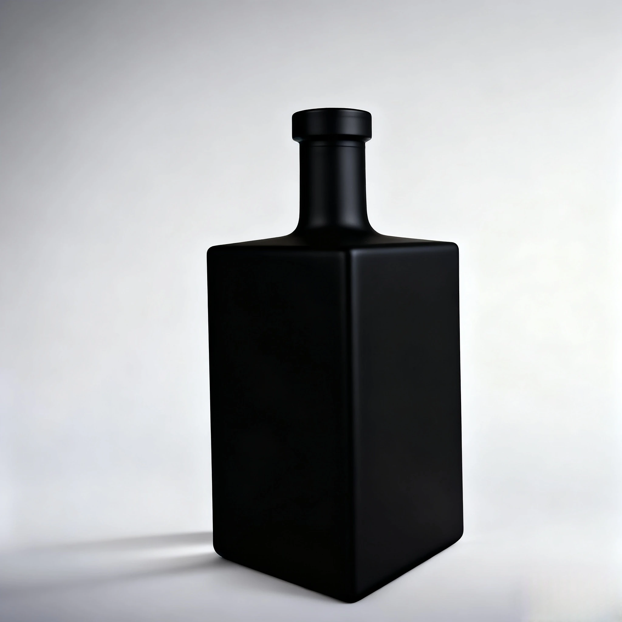 500ML 700ML Square Glass Bottle | GlassSpiritBottles.com 3