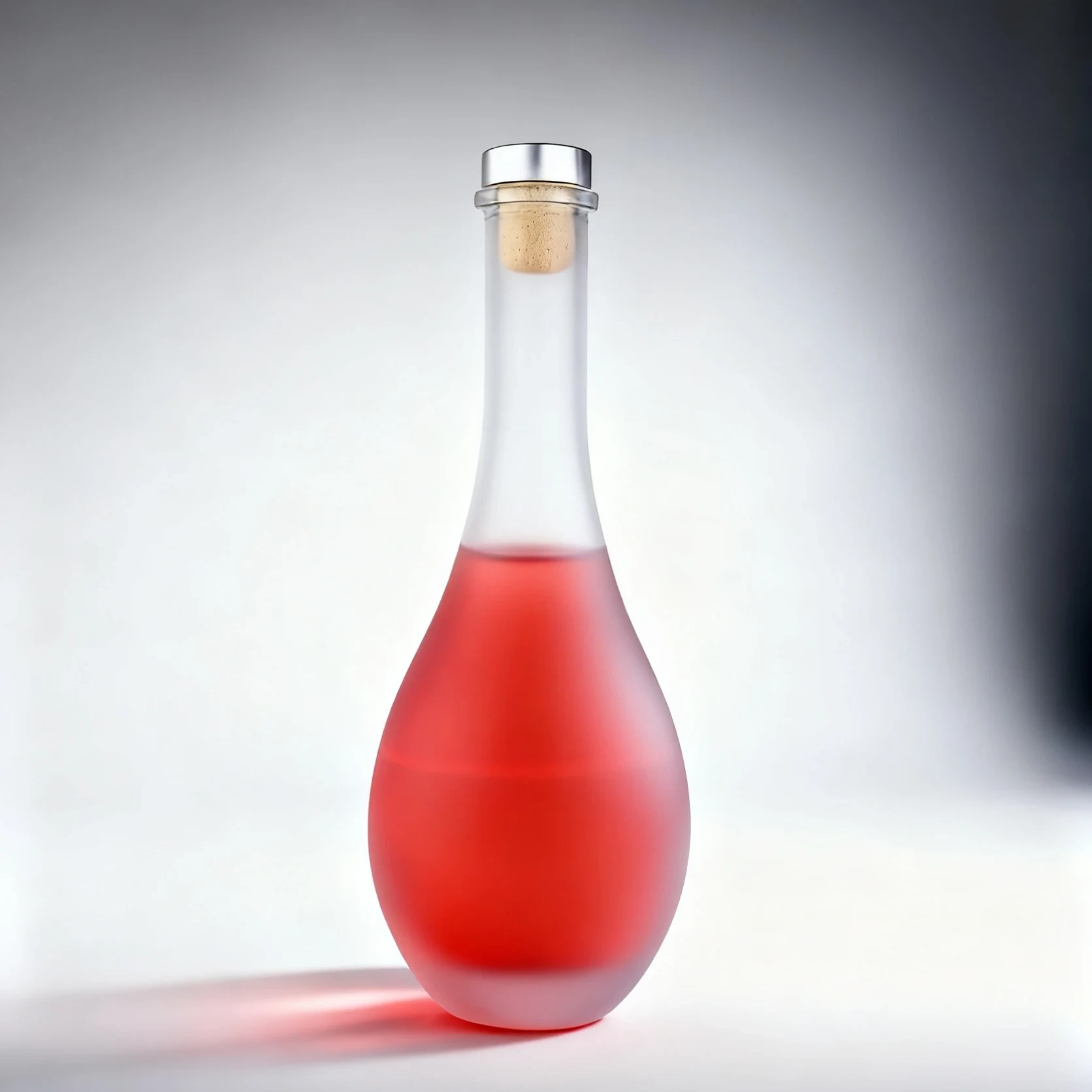500ML Teardrop Shape Glass Bottle | GlassSpiritBottles.com 1