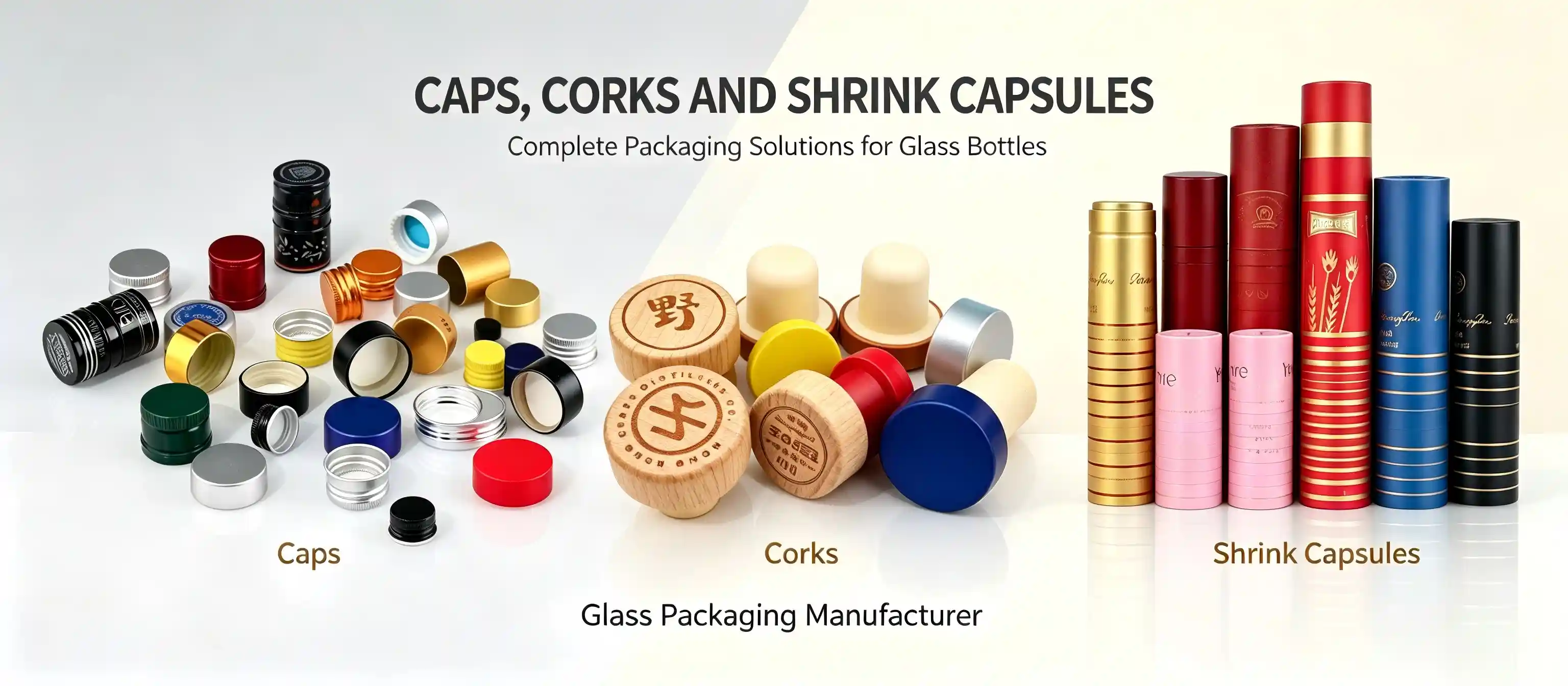 Caps, Corks, Shrink Capsules