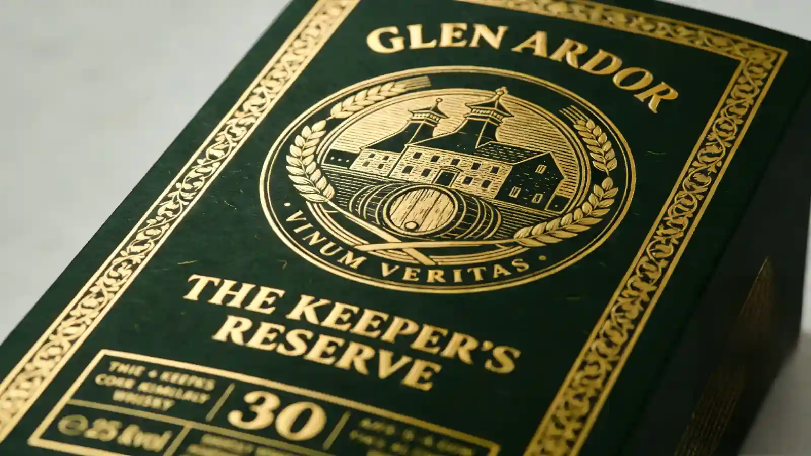  Glass Spirit Bottles Lables