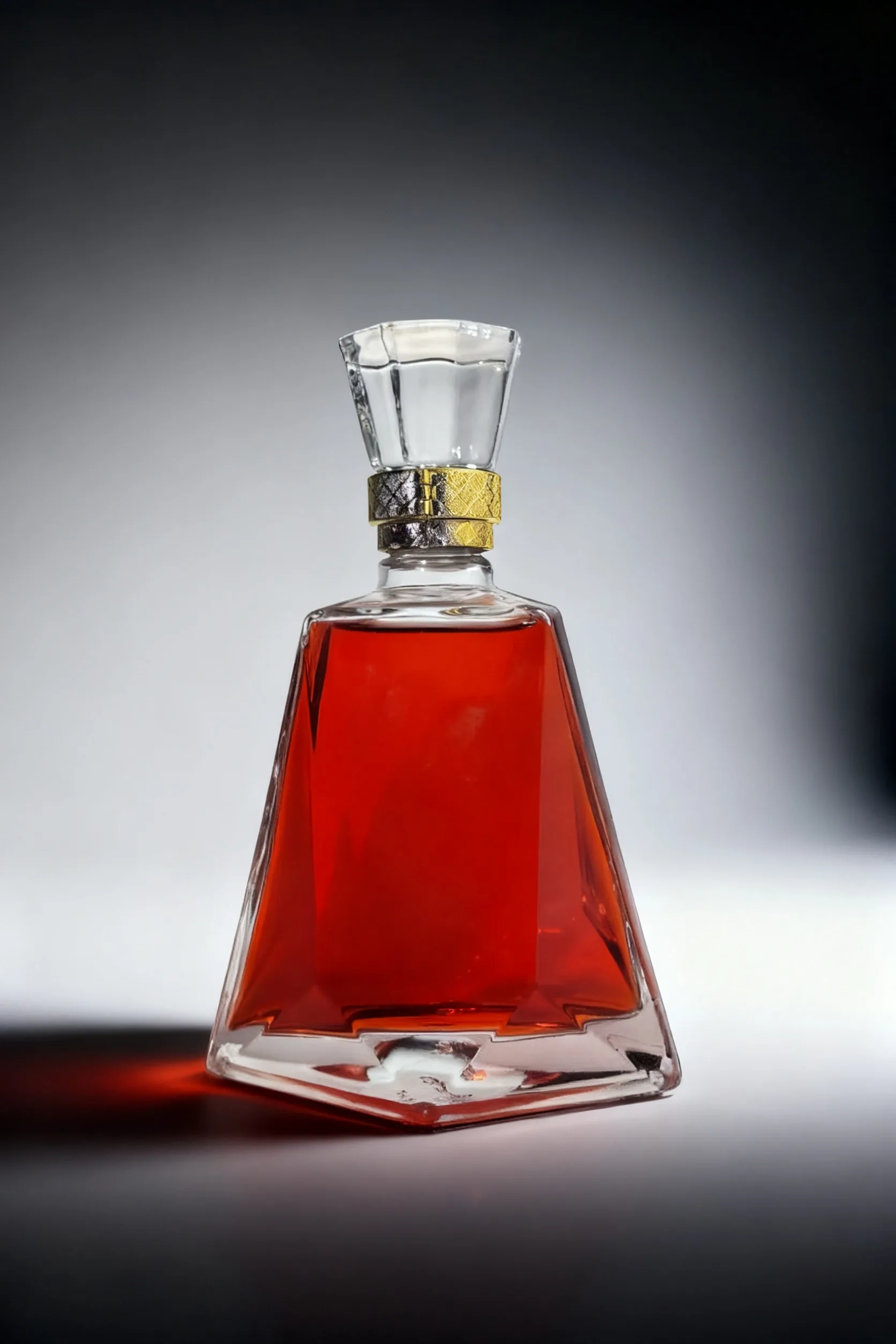 500ml luxury glass bottle for spirit