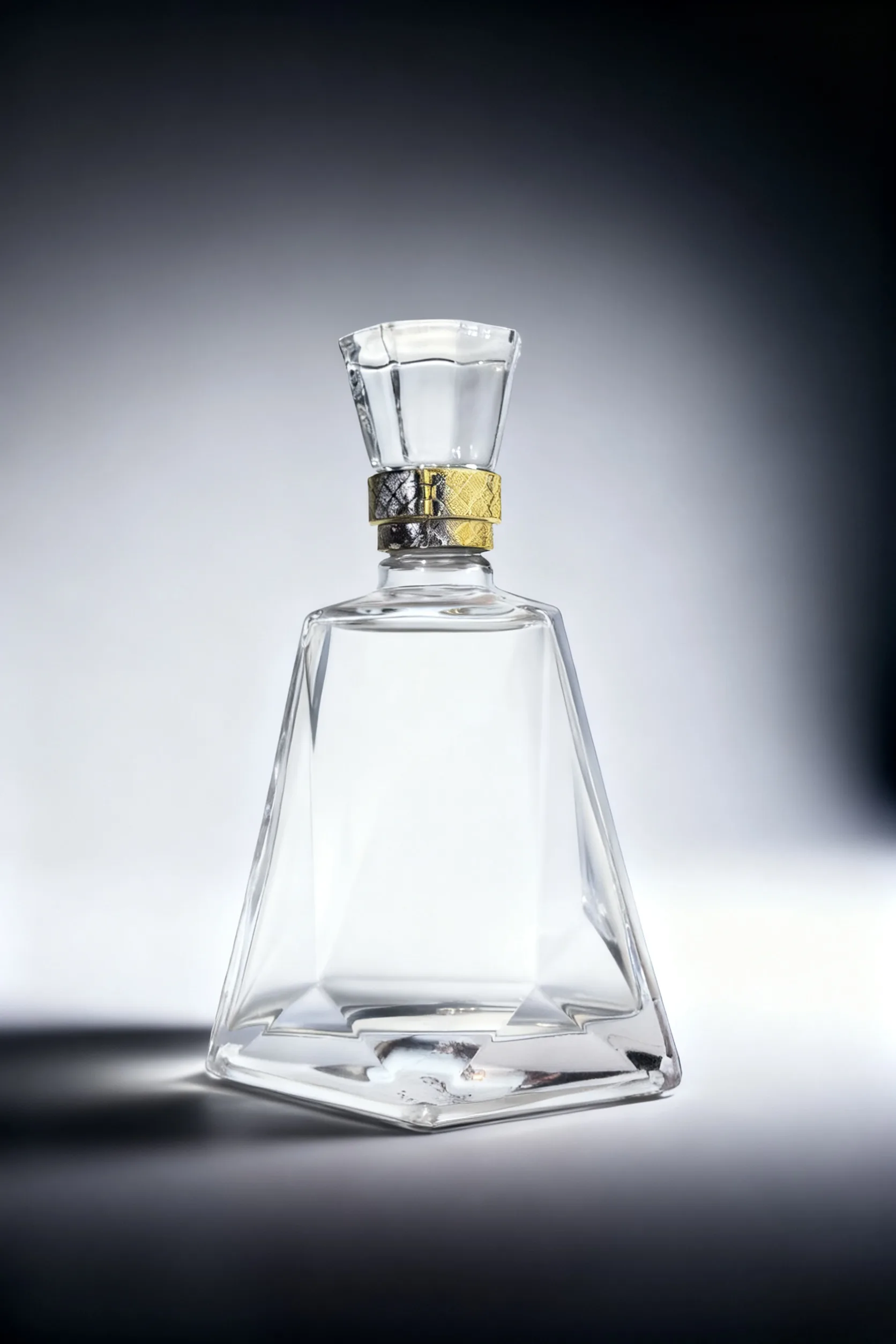 500ml luxury glass bottle for spirit