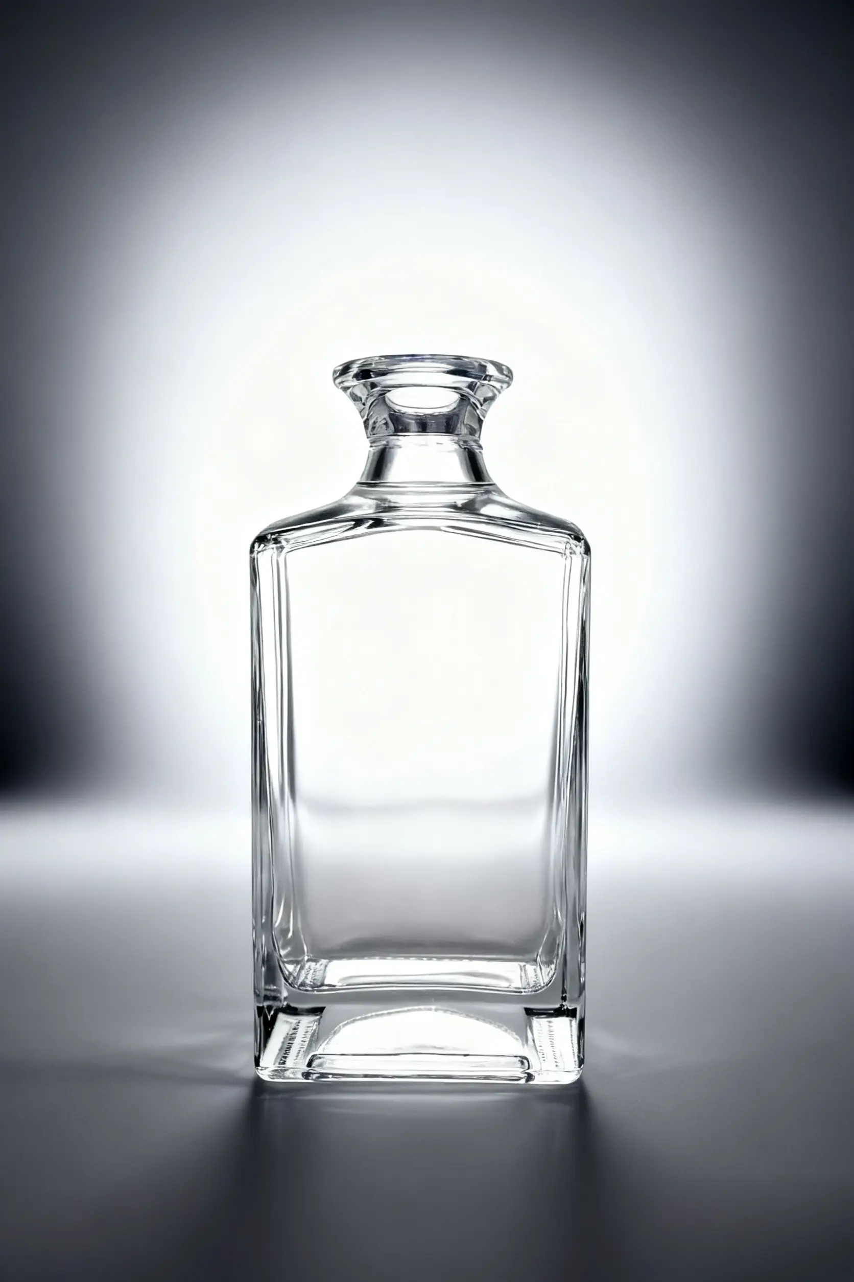 750ML classic glass bottle