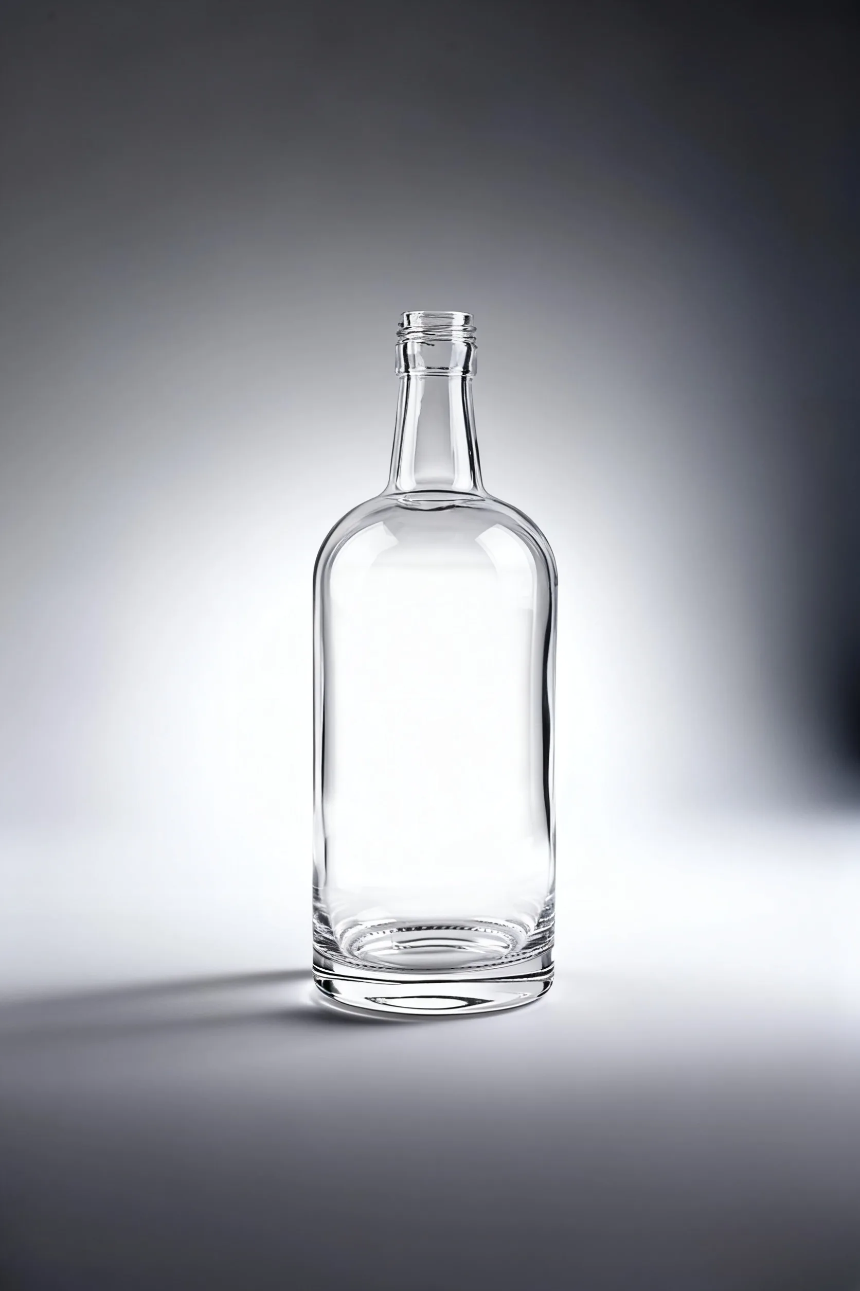 750ml glass spirit bottle
